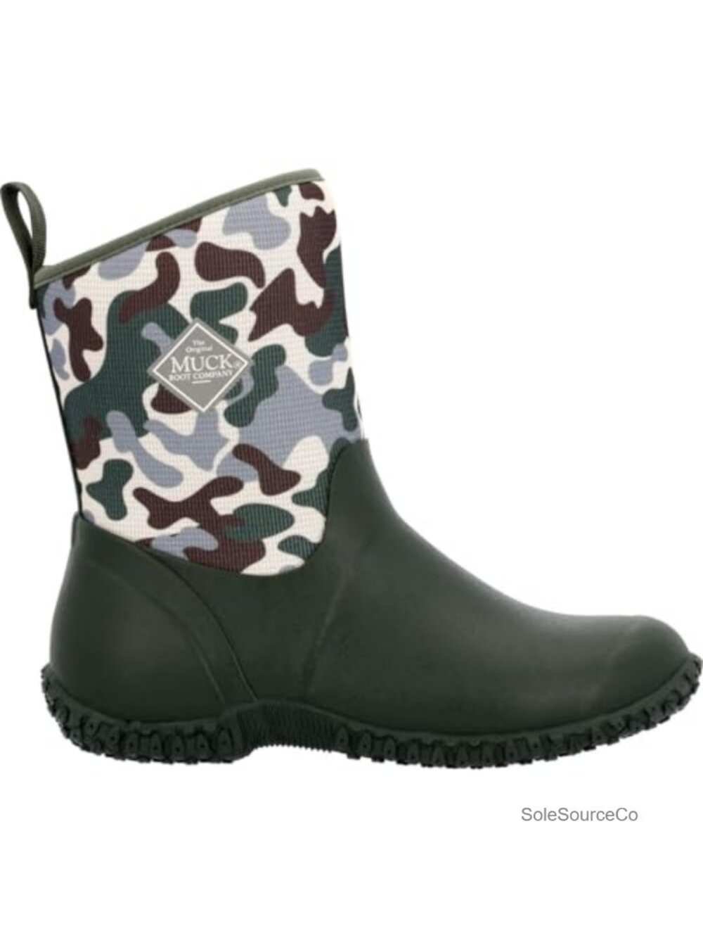 Waterproof Mid-Calf Rubber Ankle Boot for Lawn & Garden